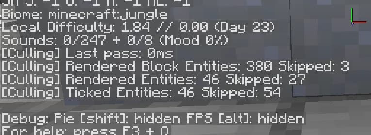 Entity Culling 1.20.1 — скачать мод на Forge