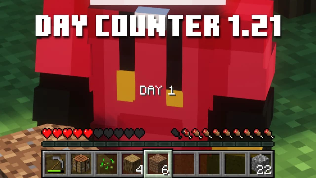 Day Counter (Original) 1.16.5 — скачать дата-пак для Minecraft