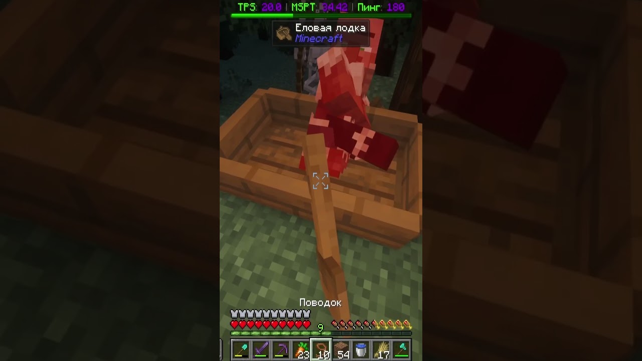 Скелет все испортил #minecraft #mine #майнкрафт #майн #skyfaster